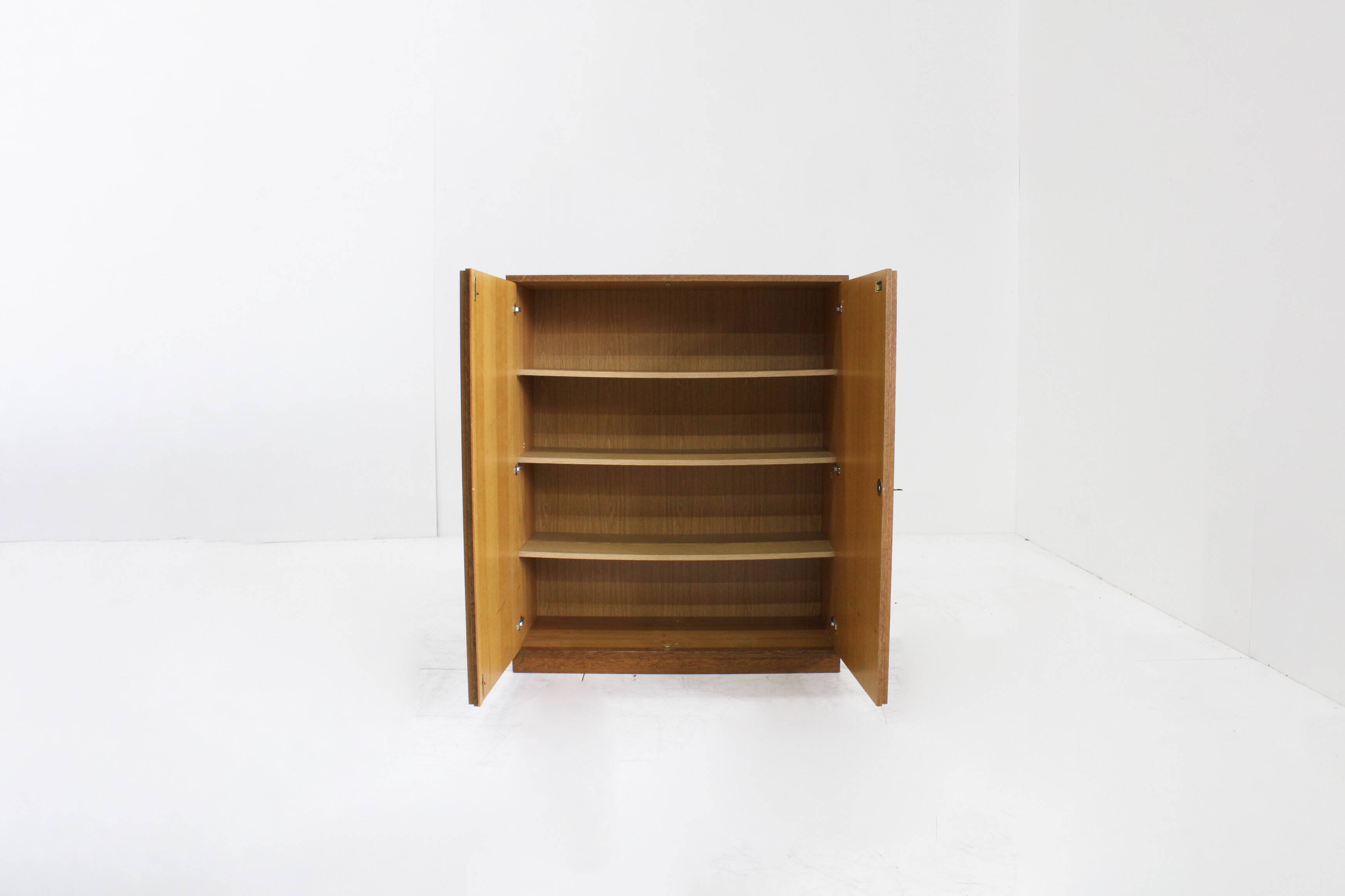 Vintage Brutalist high cabinet 1970s Gerhard Bartels