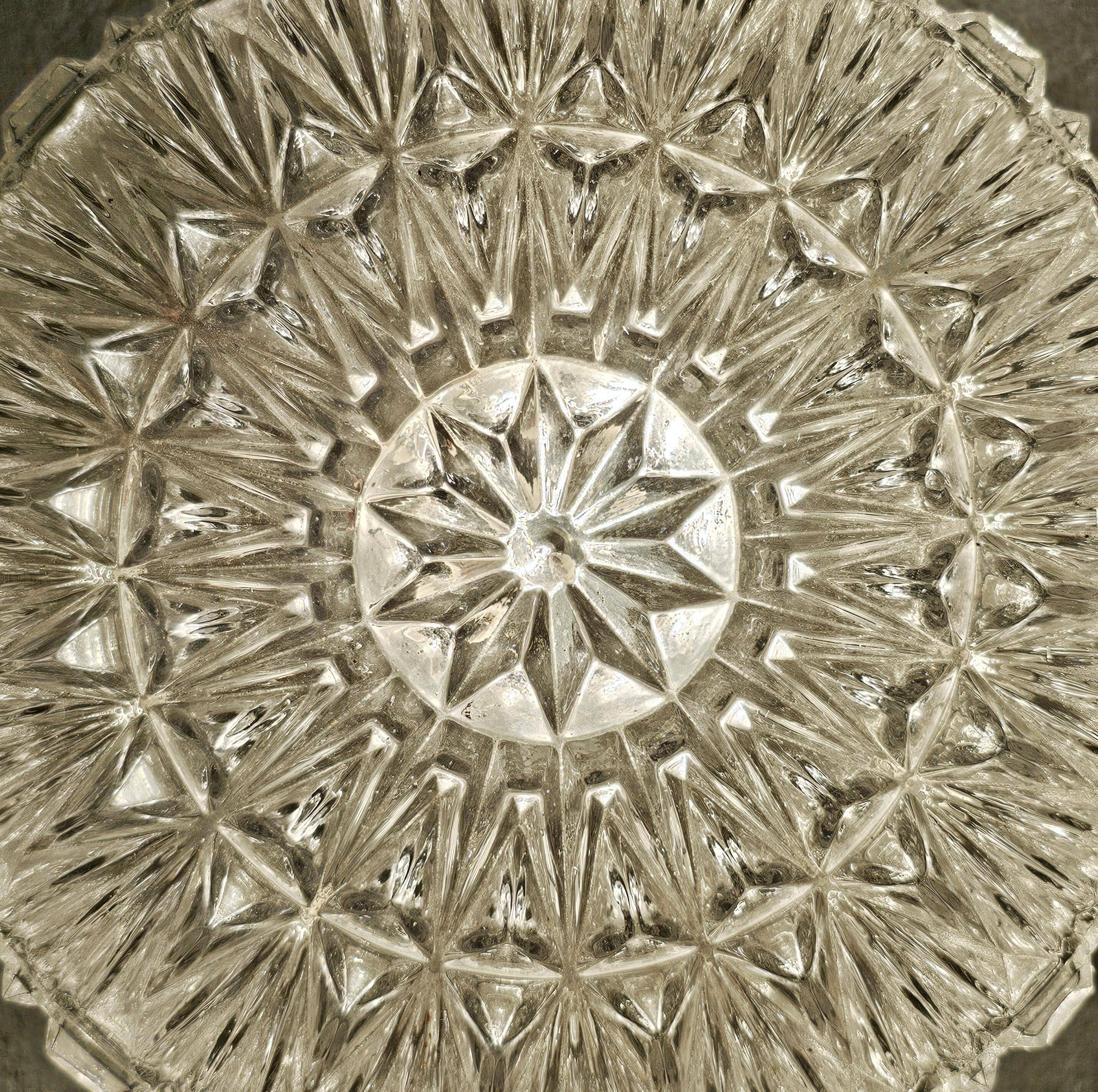 Mid Century wall lamp or ceiling light by ERCO from the 1960s.