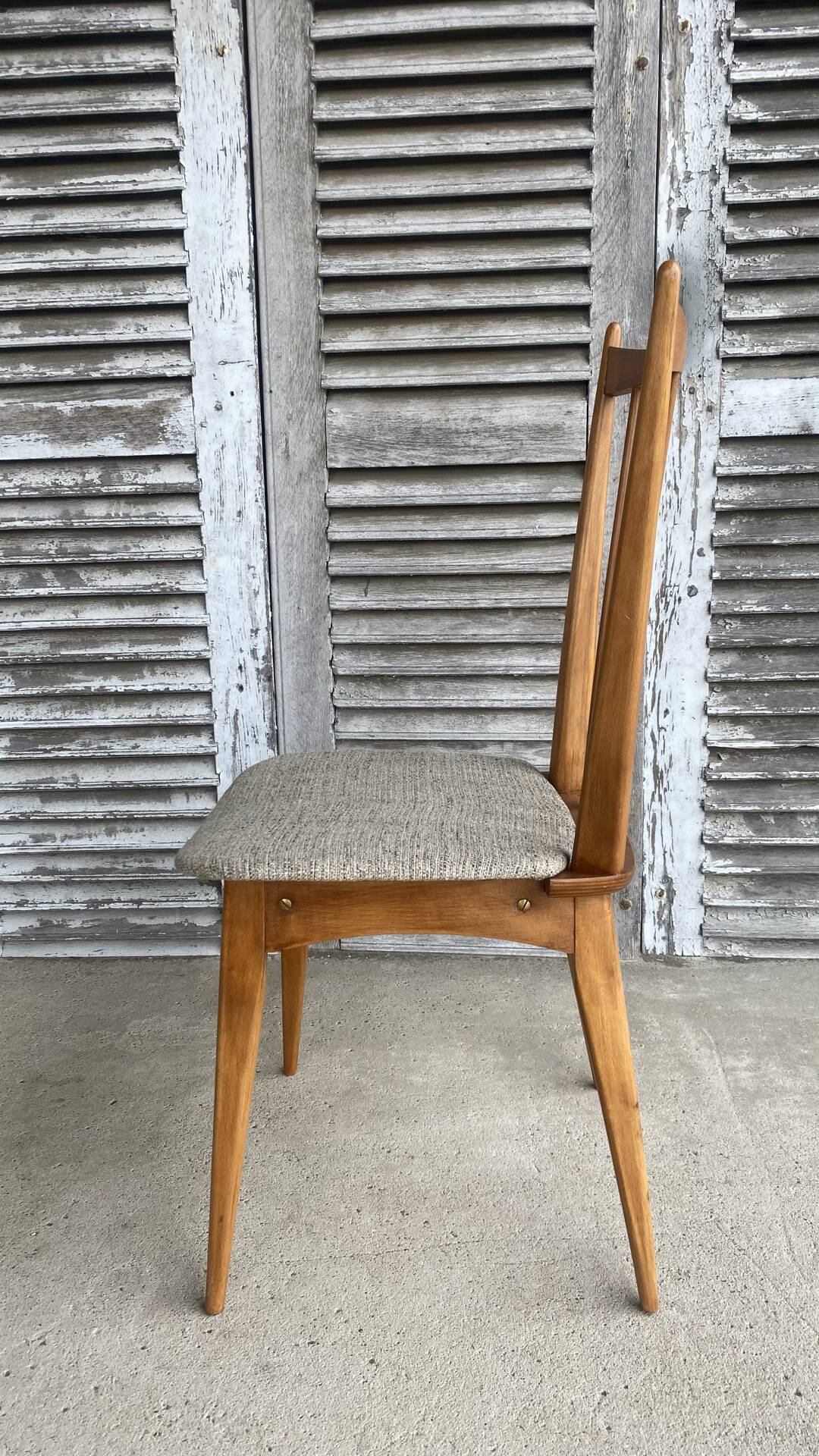 Série de 6 chaises scandinave 1960