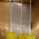 Hanging lamp cascade 3 vintage globes