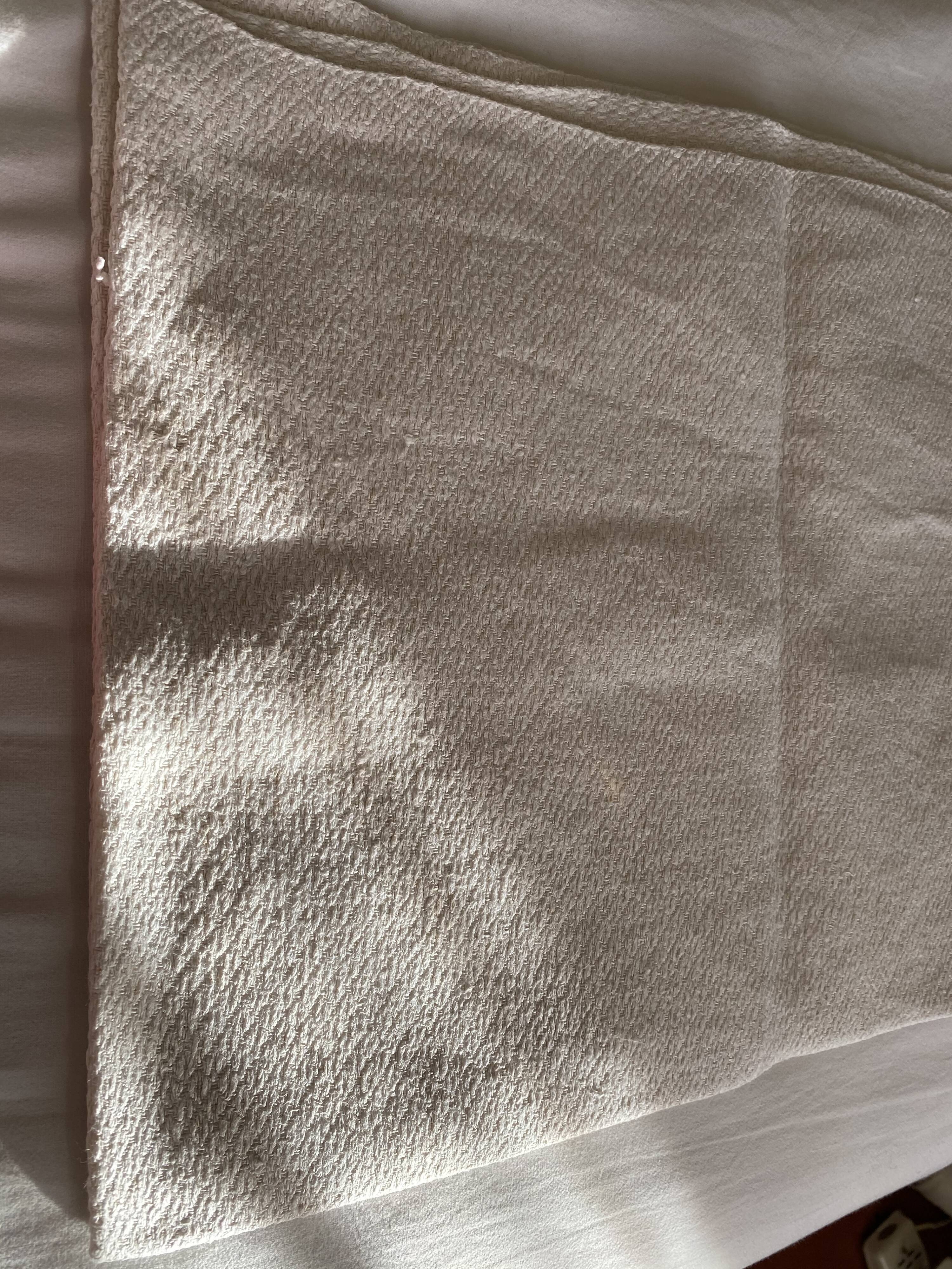 Hemp tablecloth