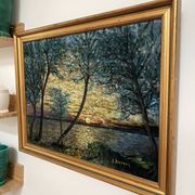 Oil Painting by Lucien DUVERT (Montluçon) - Post-Impressionist Landscape