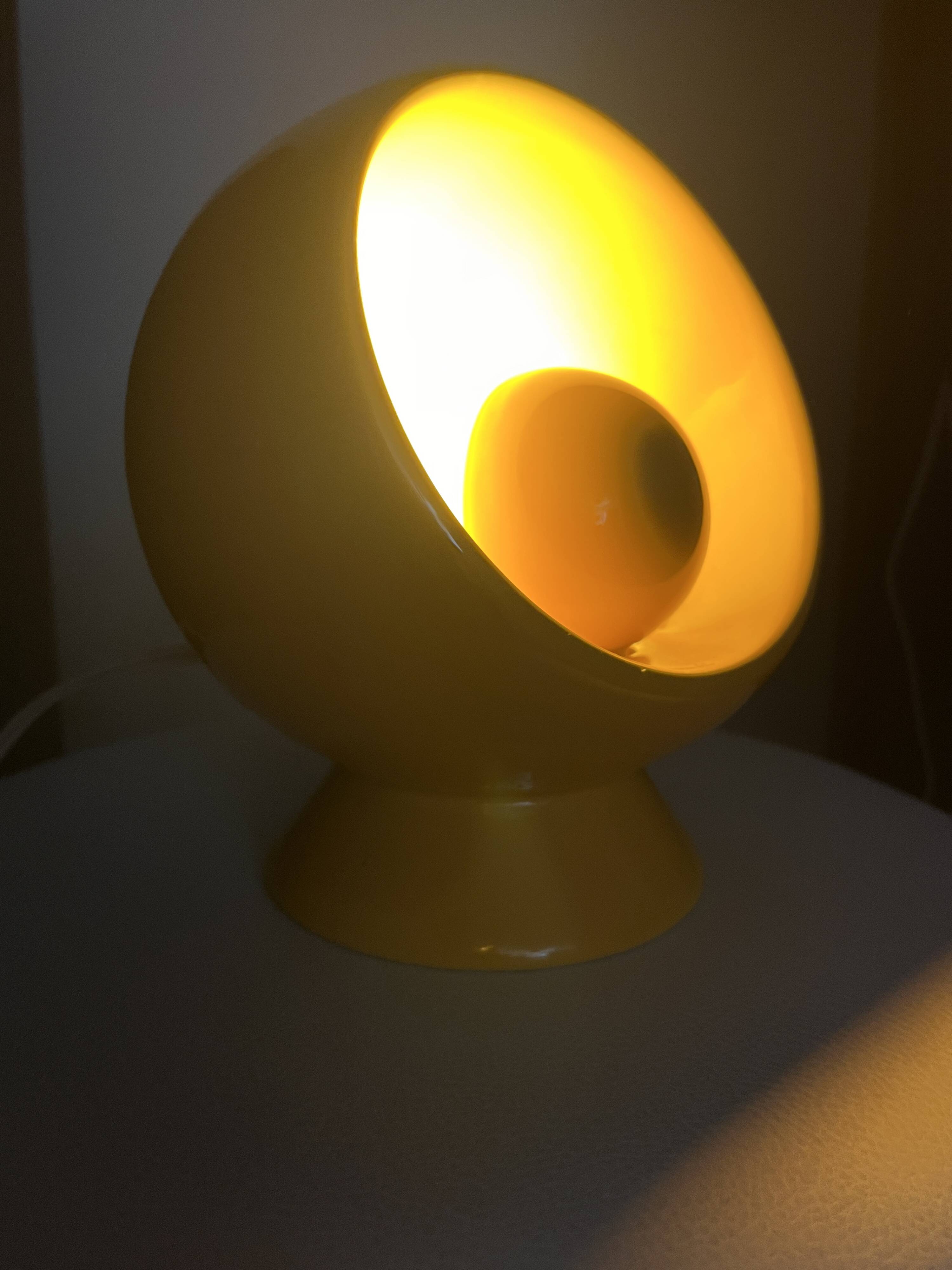 SC3 ceramic lamp designed by Marcello Cuneo, 1960.