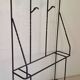 Large modernist wrought iron cloakroom from the 1950s.