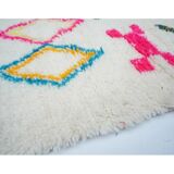 Tapis berbère coloré 203x154cm
