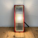 Red Industrial Bakelite Wall Light from Elektrosvit, 1970s