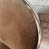 Duo of chrome chairs 70s