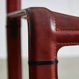 Set of 4 Sistina Strap Chair by Tito Agnoli for Matteo Grassi, 1980s