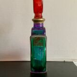 Stained glass bottle, torrigiani collection by Crazy Dad, 1970