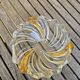 Vide poche style val st lambert lead cristal valet tray mid century