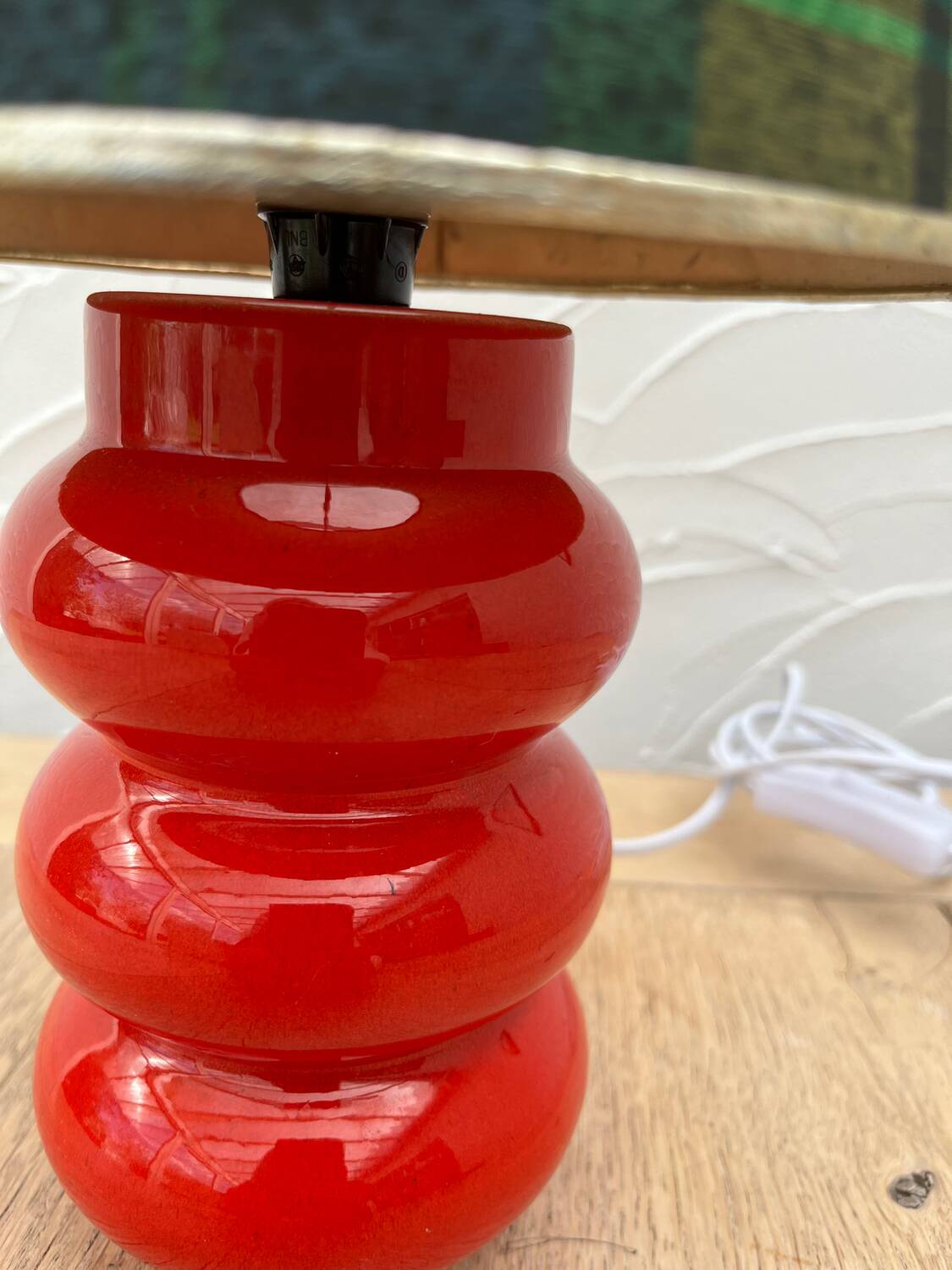 Vintage ceramic lamp