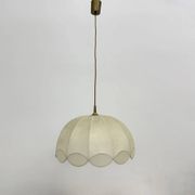 German mid-century "Cocoon" wavy chandelier by Goldkant, 1970s
