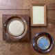 3 wooden frames 50