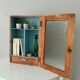 Glass medicine cabinet 50s