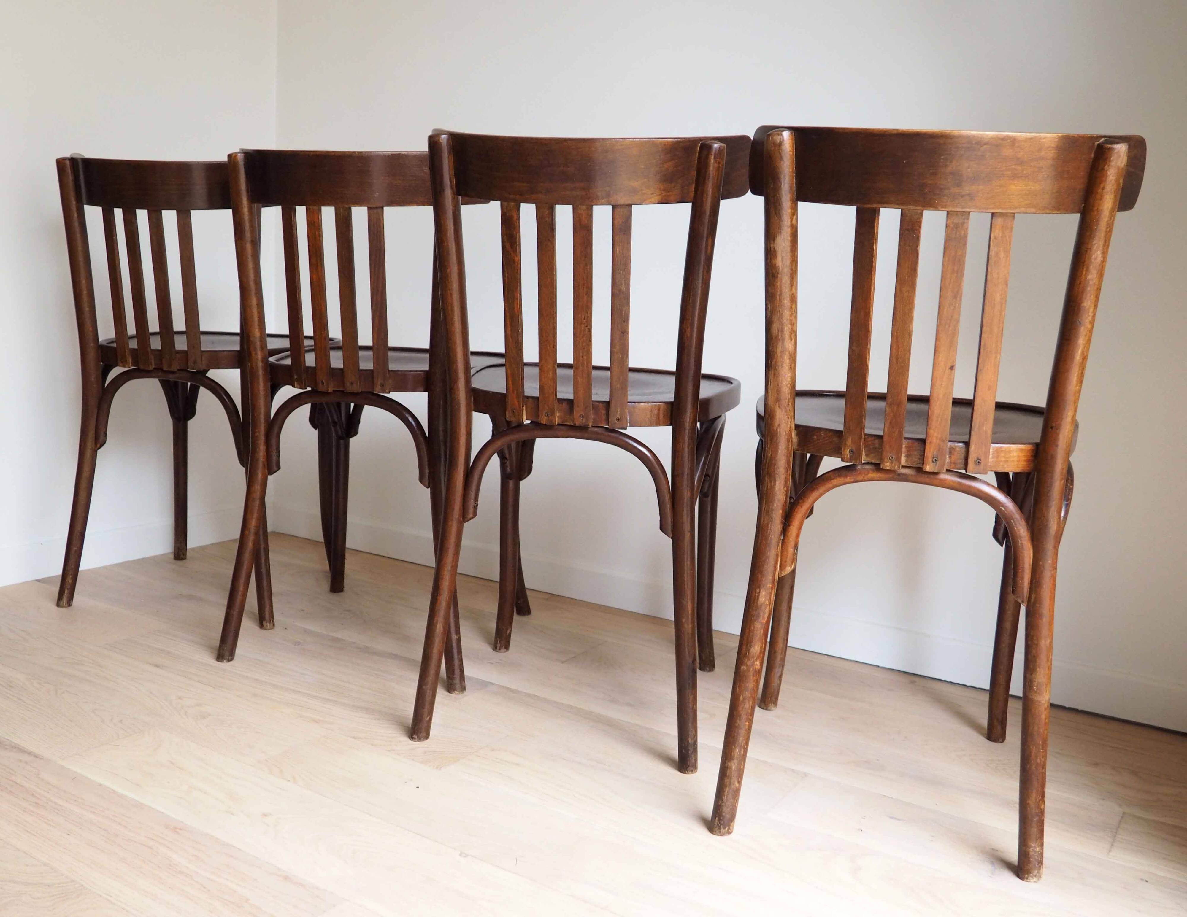 Set of 4 bistro chairs