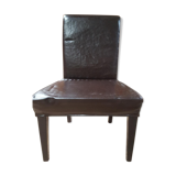 Chaise en cuir