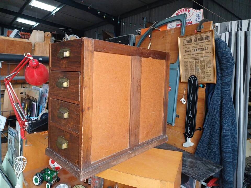 Small 4-drawer workshop cabinet