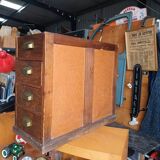 Small 4-drawer workshop cabinet