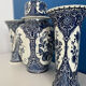 Fireplace trim vase delft made for royal sphinx by boch