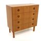 Scandinavian teak commode, Sweden, 1960