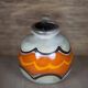 West Germany ceramic ball vase 484-21, vase with handle, collection, interior decoration
