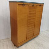 Burwood Triple Curtain Notary Filing Cabinet