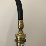 Floor lamp 1950-60 with review door and diabolo