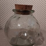 Ancien bocal en verre