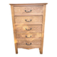 Antique Art Deco 5-drawer chest of drawers
