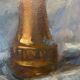 Tableau ancien , nature morte aux renoncules signé Abel Gay ( 1877-1961)