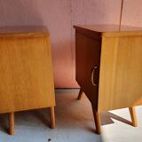 Pair of vintage bedside tables