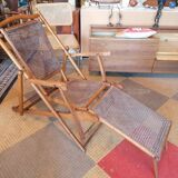 Ocean liner deck chaise longue