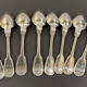 Set of 16 silver-plated cutlery pieces by Christofle and J Cassés&cie
