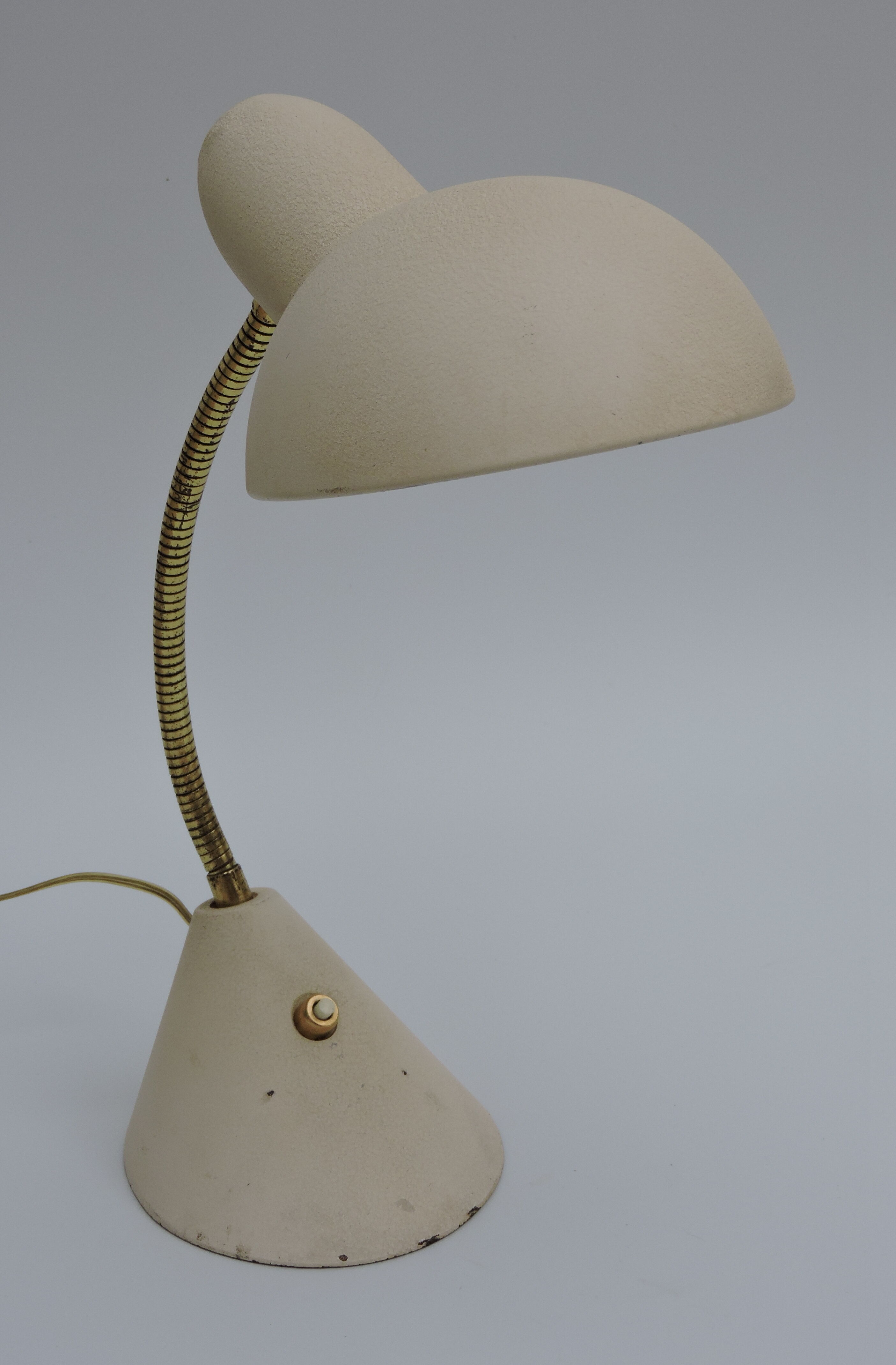 Vintage desk lamp "casserole"