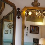 Miroir triptyque Maison Brot vers 1900