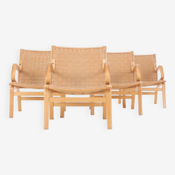 4 fauteuils danois des années 70/80 édités par Boyes Mobler