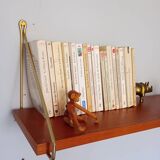 Scandinavian teak shelf from the 1960s