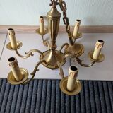 Brass lustre Lucien Gau