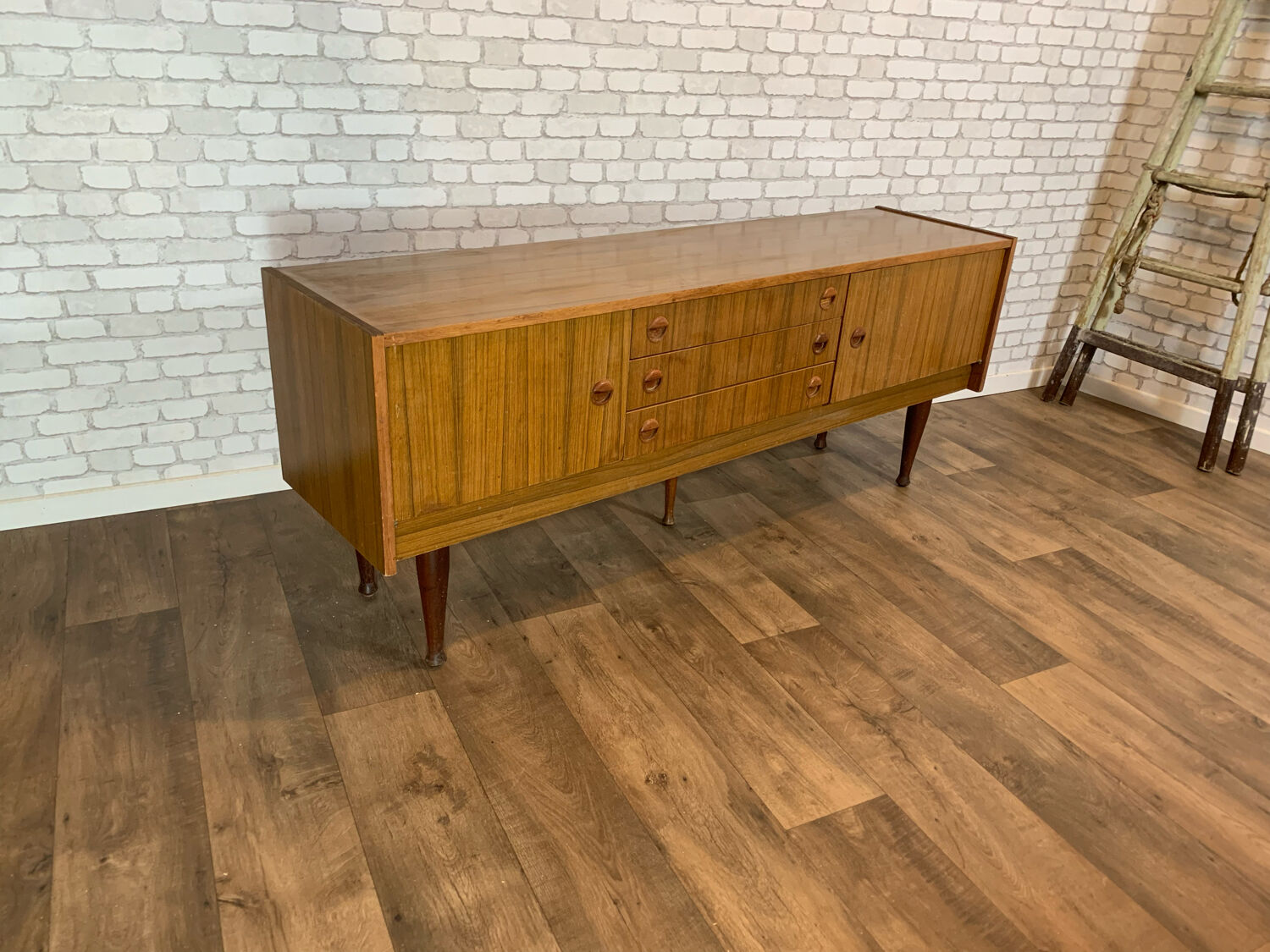 Vintage Scandinavian style enfilade 1960