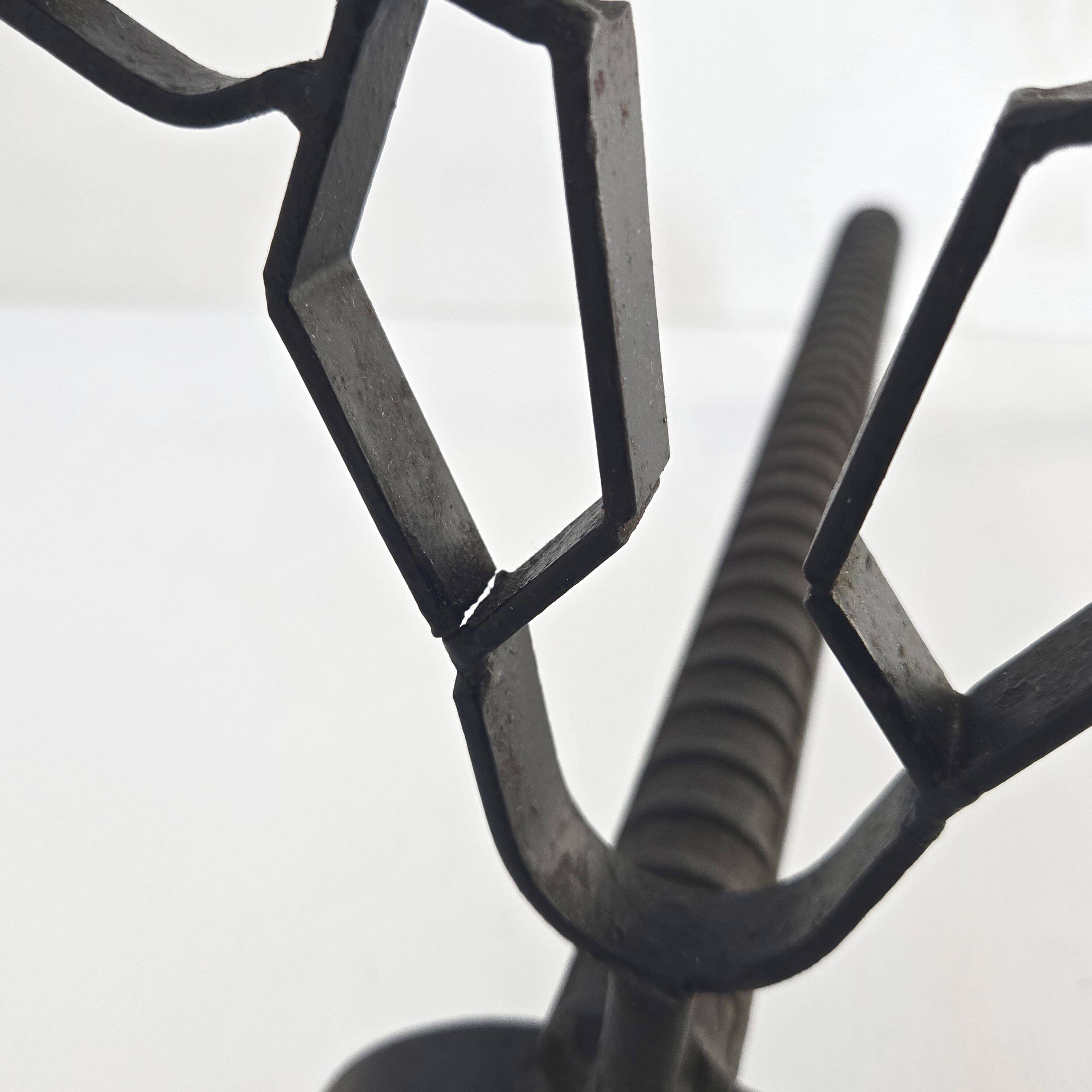 Pair of vintage 1960s andirons