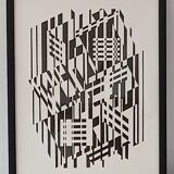 Victor Vasarely d'après œuvre  AFA 1955