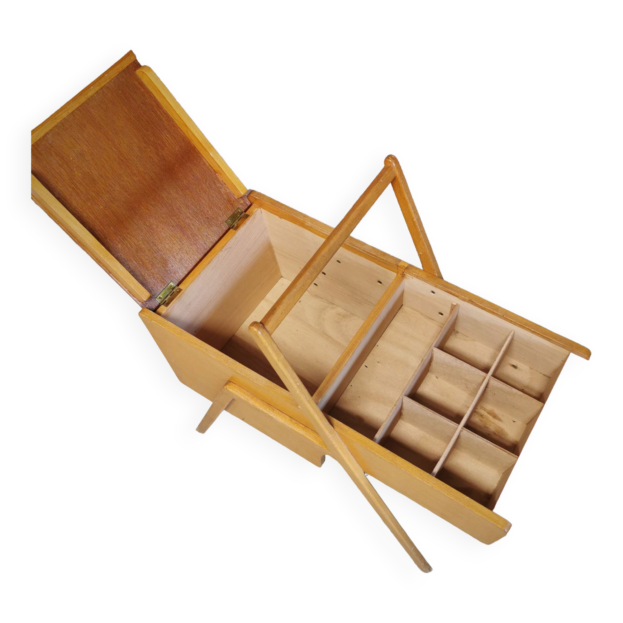 Vintage foot compass worker