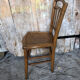 Chair bistrot in wood turned 70s vintage