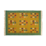 Scandinavian 20th century vintage rug. 237 x 165 cm (93.31 x 64.96 in)