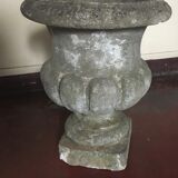 Vasque jardinière Médicis en pierre H48cm