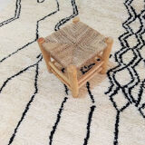 Tribal berber carpet 260 x 158 cm