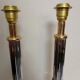 Pair of modernist lamps from the 80s.