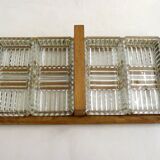 Art Deco mid-century aperitif platter