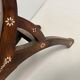 Vintage exotic curule seat