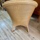 Fauteuil rotin Lloyd Loom 1980